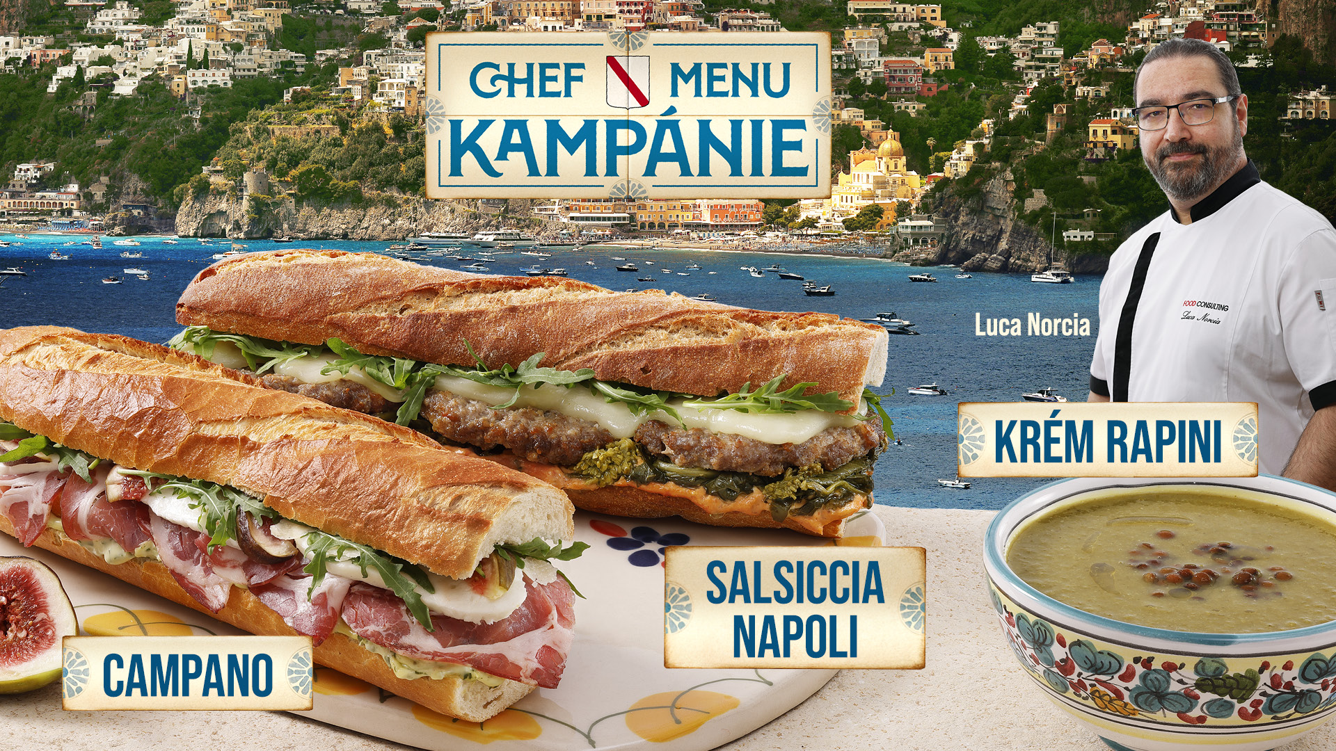 Chef Menu Kampánia