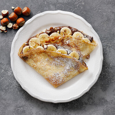Banán & Nutella