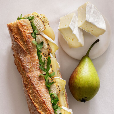 Kurča, Brie & hruška