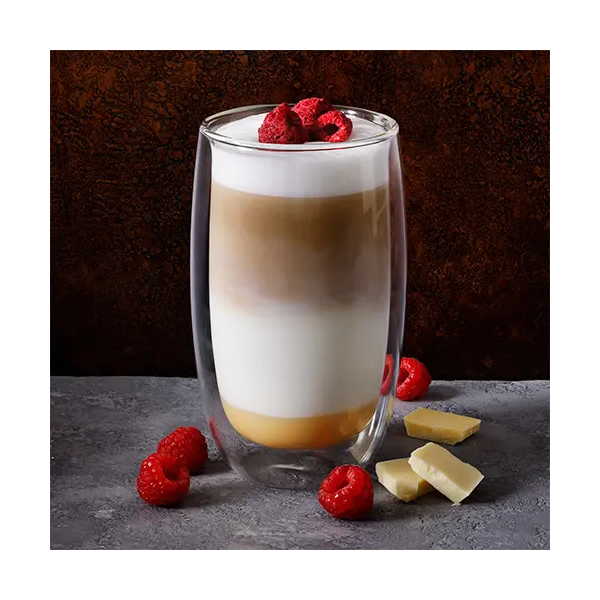 Latte z bielej čokolády