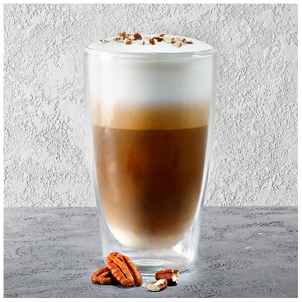 Orieškové latte s pekanovými orechmi