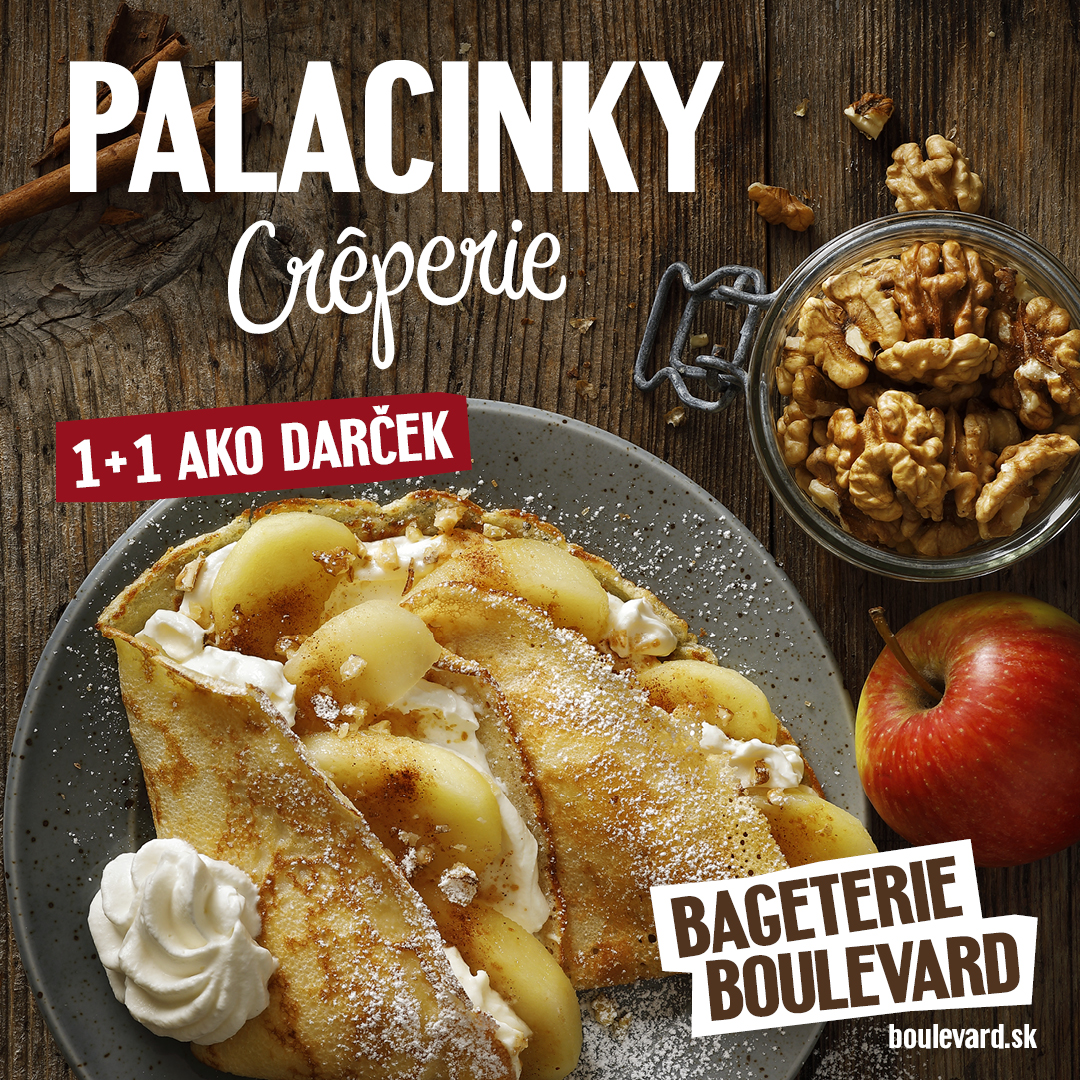 Palacinky 1 + 1 ako darček