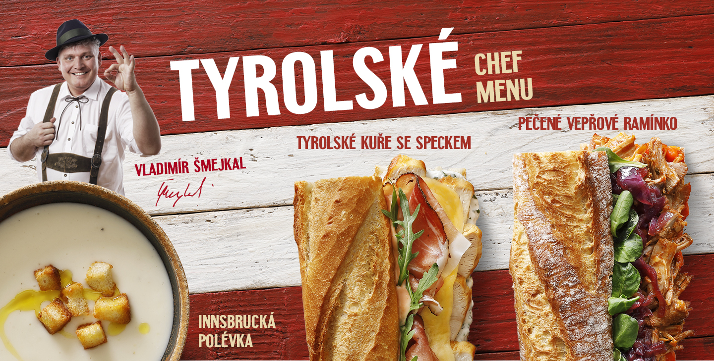 Tyrolské Chef Menu